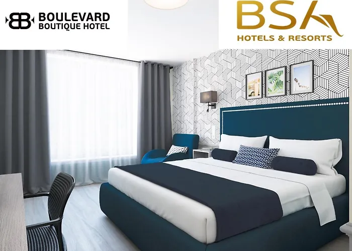 Отель Bsa Boulevard Boutique Солнечный берег